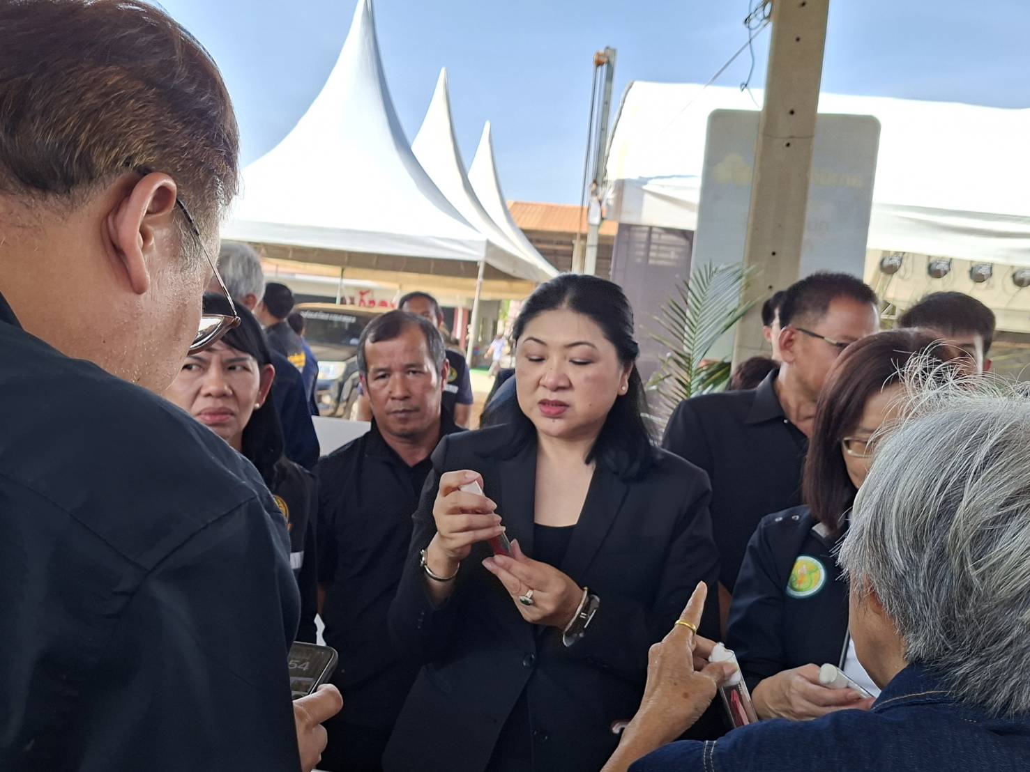 title - ส.ป.ก.ร่วม เปิดงานรณรงค์เพื่อส่งเสริมและถ่ายทอดเทคโนโลยีการจัดการสุขภาพพืชให้มีประสิทธิภาพ ภายใต้แนวคิด “มะพร้าวสุขภาพดี ด้วยวิธี IPM”